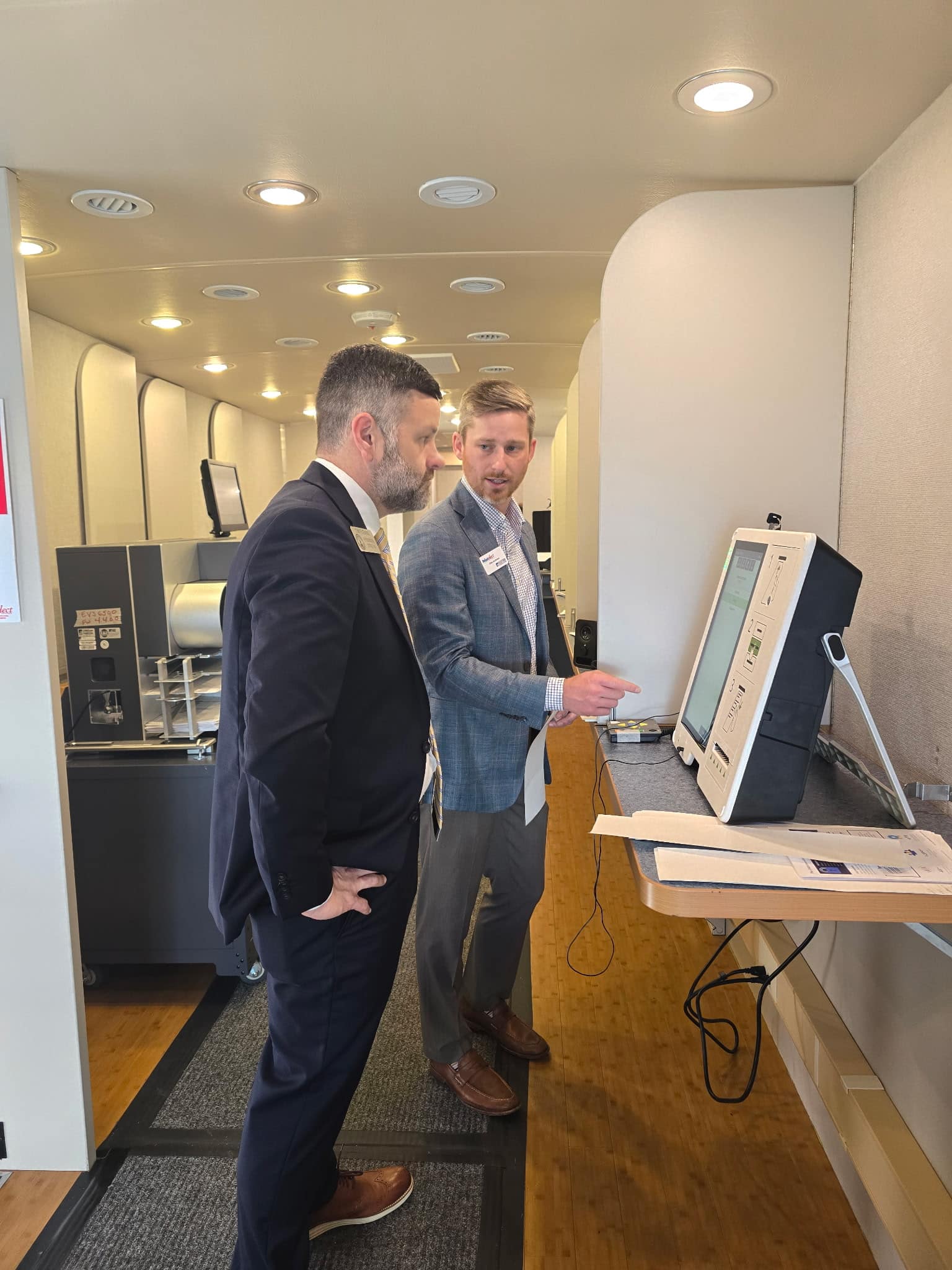 Printelect and ES&S Showcase Election Technology at Georgia State Capitol