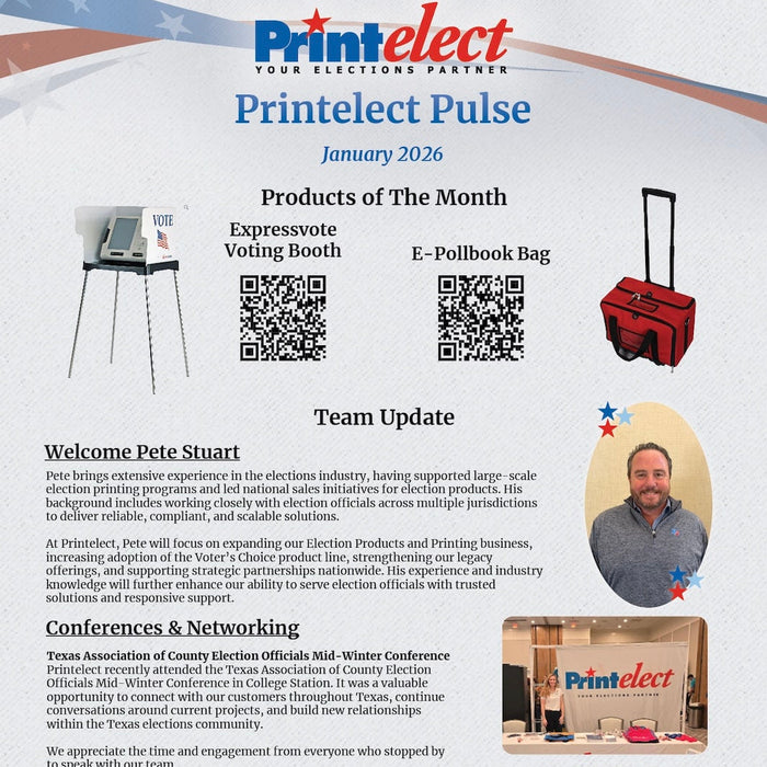 Printelect Pulse: January 2026 Recap