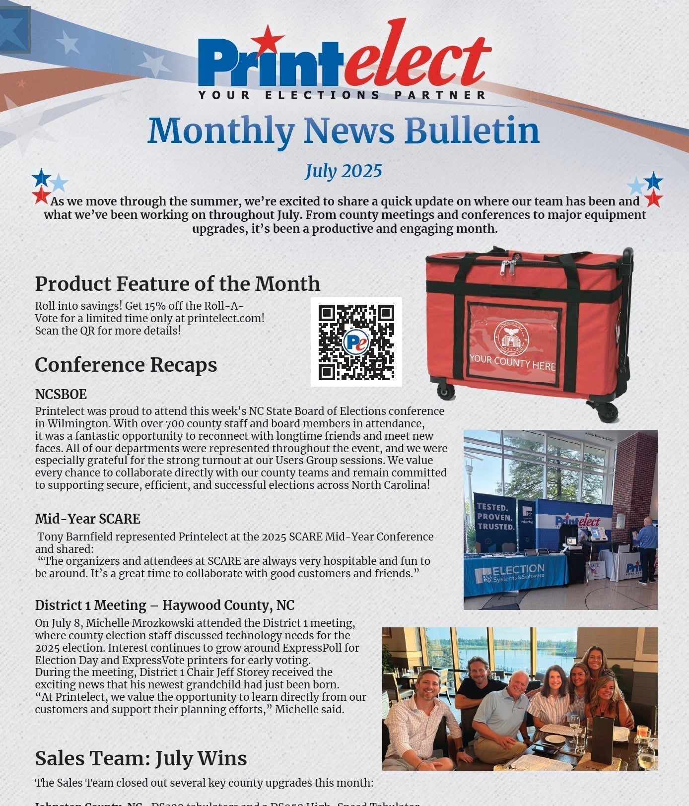Monthly News Bulletin: July 2025 Recap
