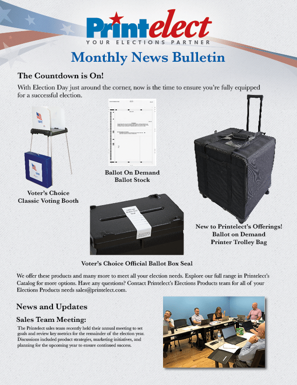 Monthly News Bulletin