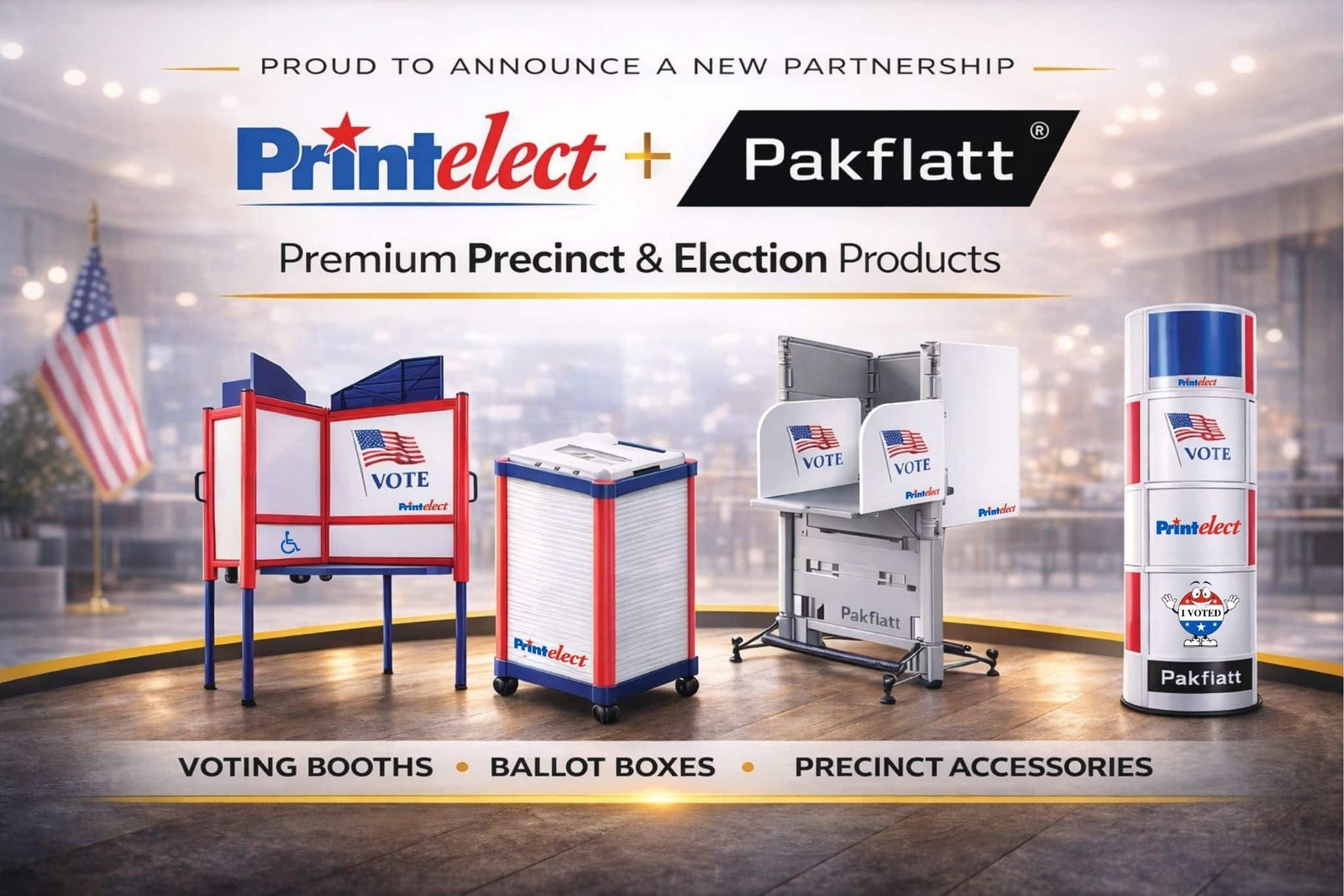 Printelect Announces Distribution Partnership with Pakflatt®