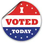 I Voted Today Sticker — Printelect