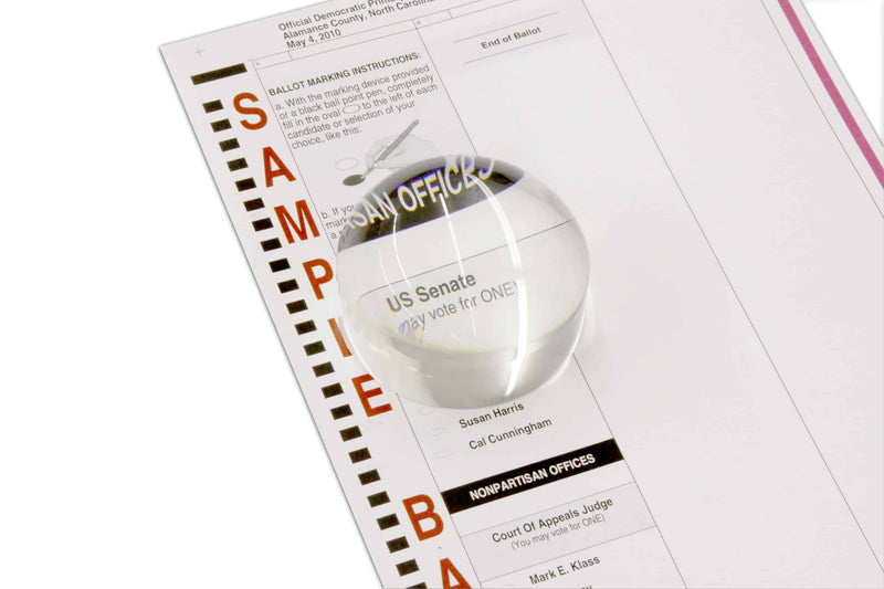 4X Acrylic Dome Magnifier