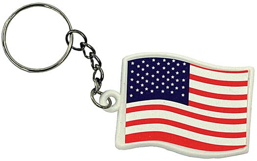 USA Flag Key Chains