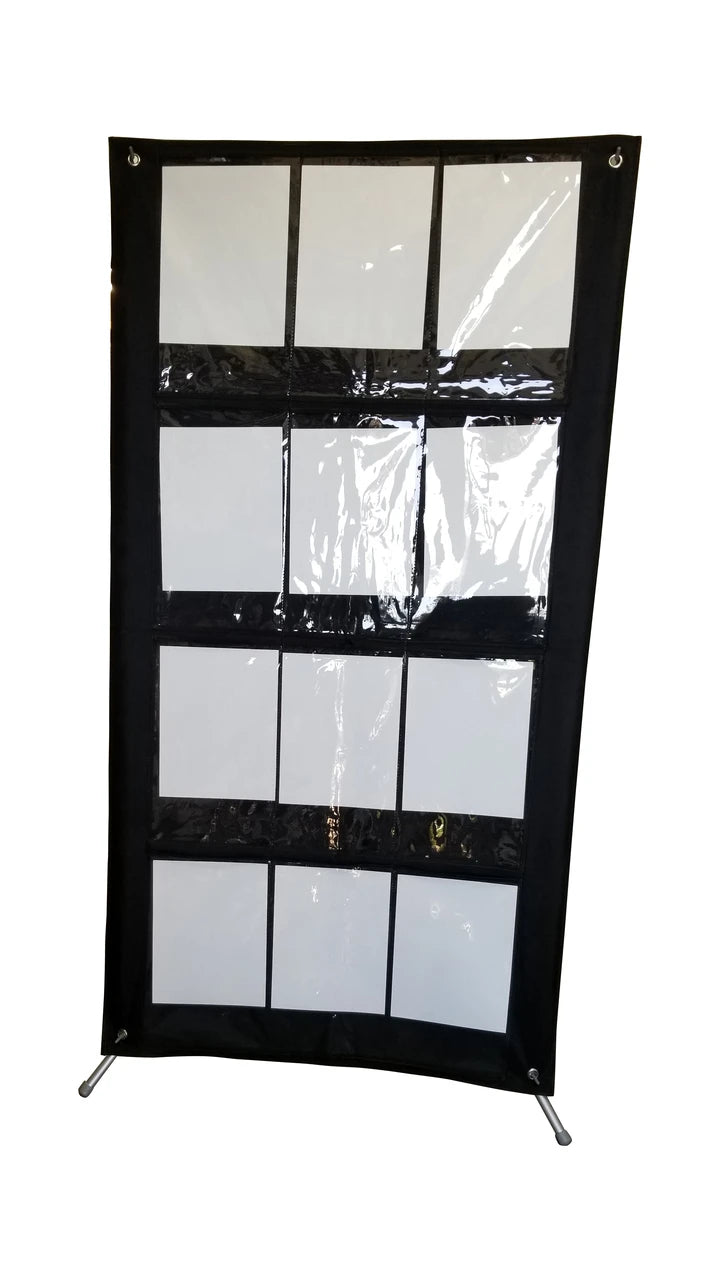 Stand-Up Literature Display (12 legal pockets)