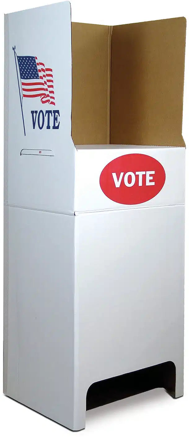 Voter's Choice Cardboard Voting Booth - 5 pack
