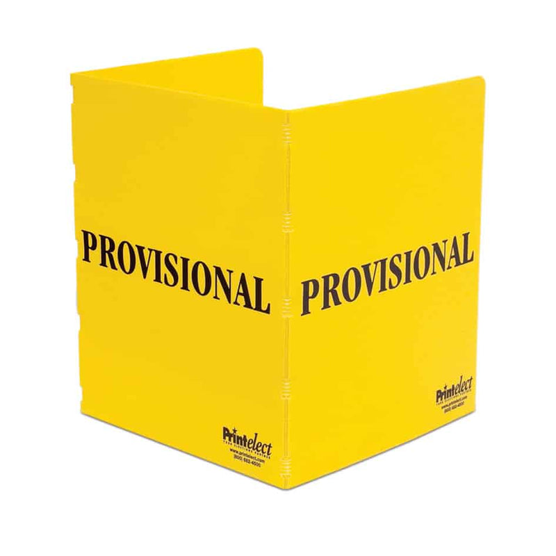 Voter's Choice Tabletop Provisional Privacy Screen