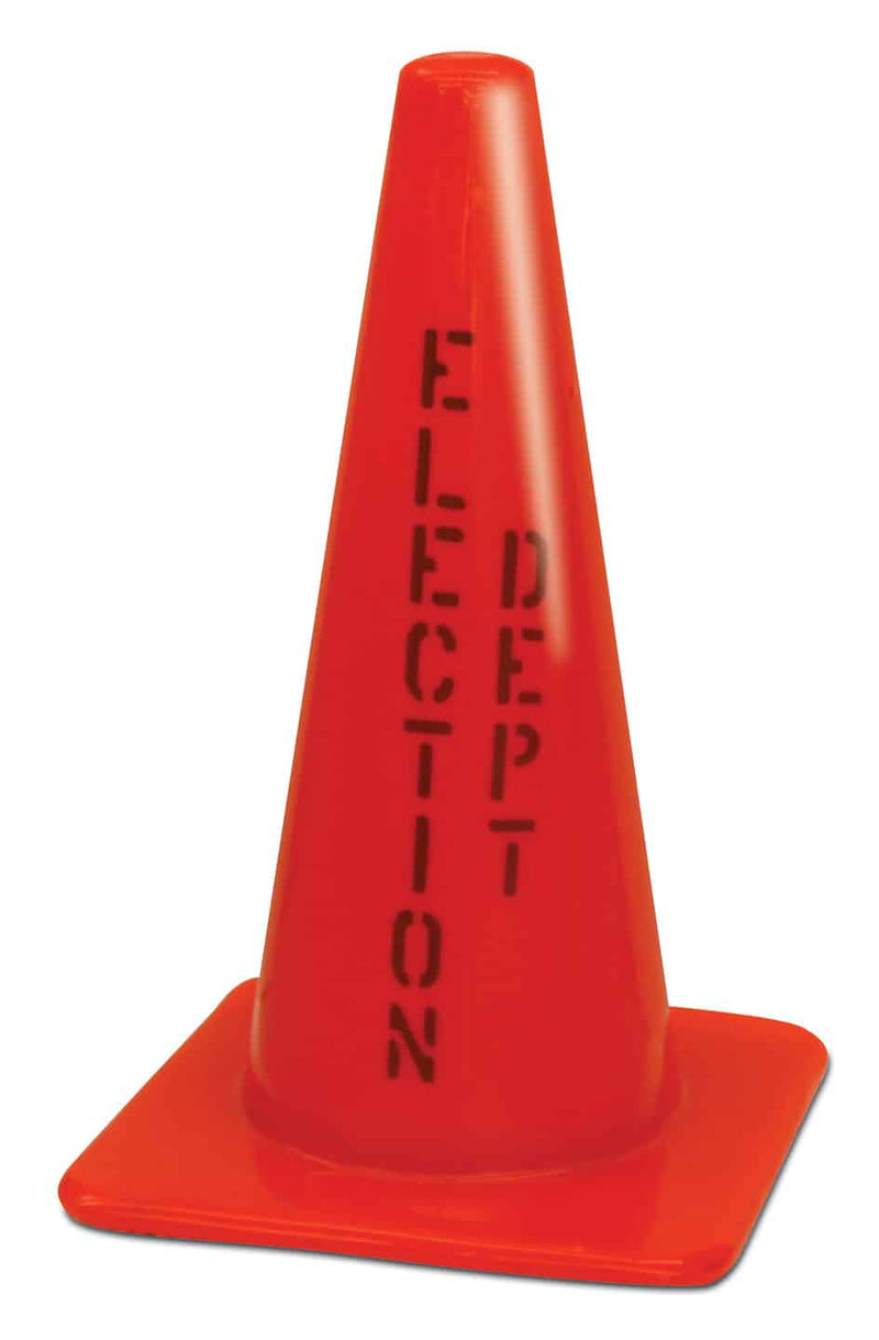 Voter's Choice "Election Dept." Orange Cone