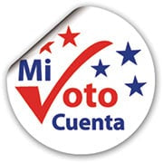 Spanish My Vote Counts Sticker