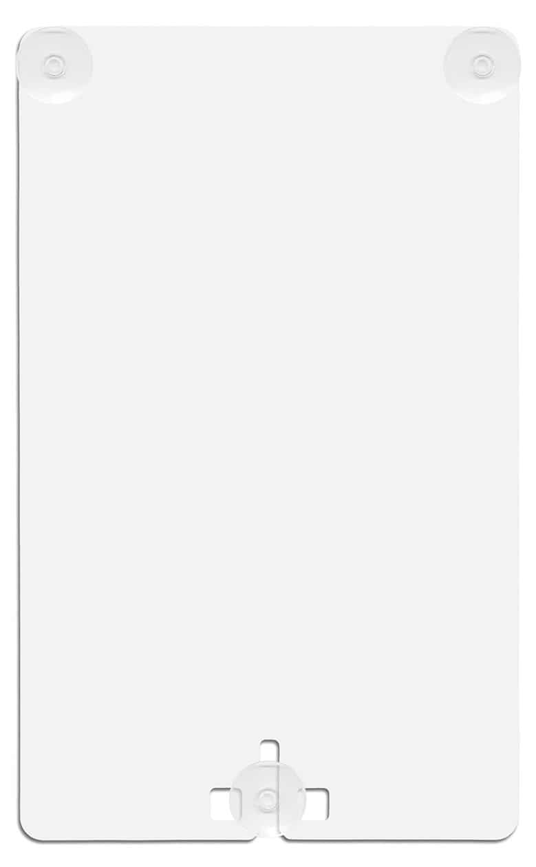 Blank Suction Cup Sign