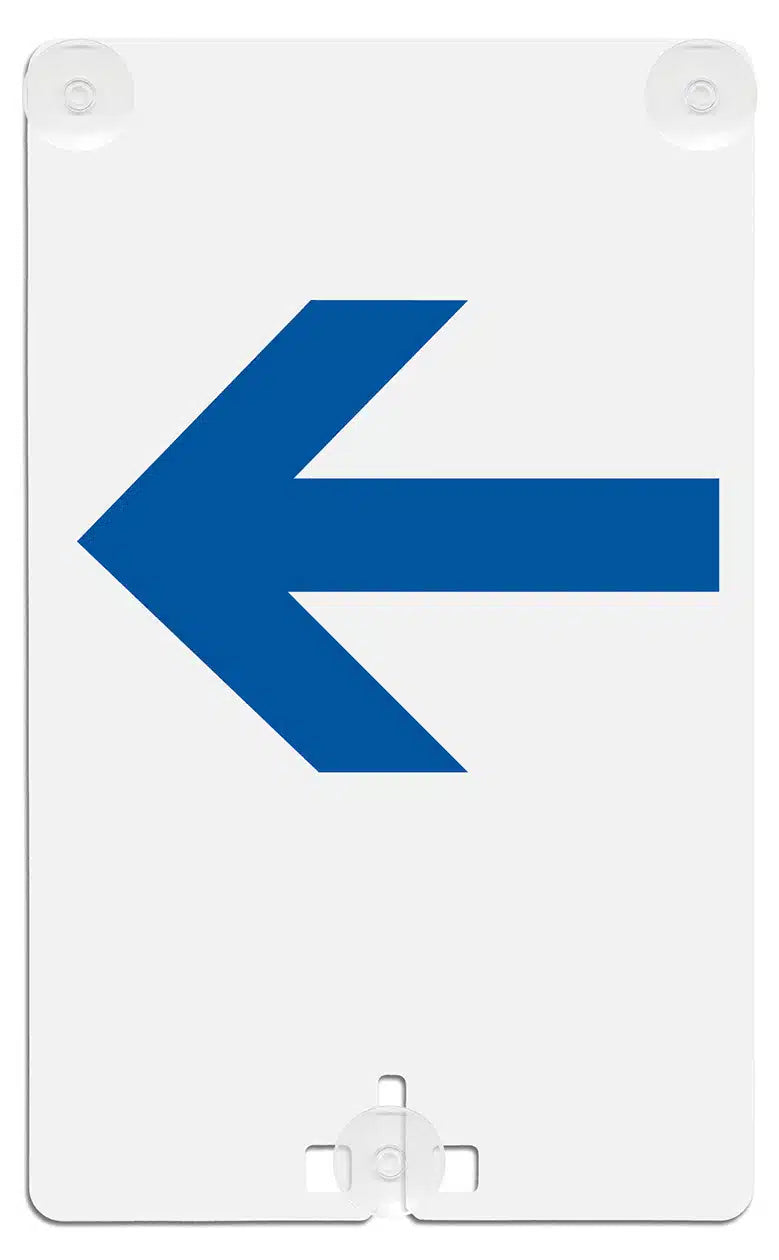 Blank Suction Cup Sign