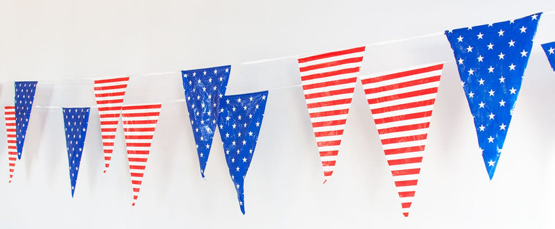 Stars & Stripes Pennant Banner